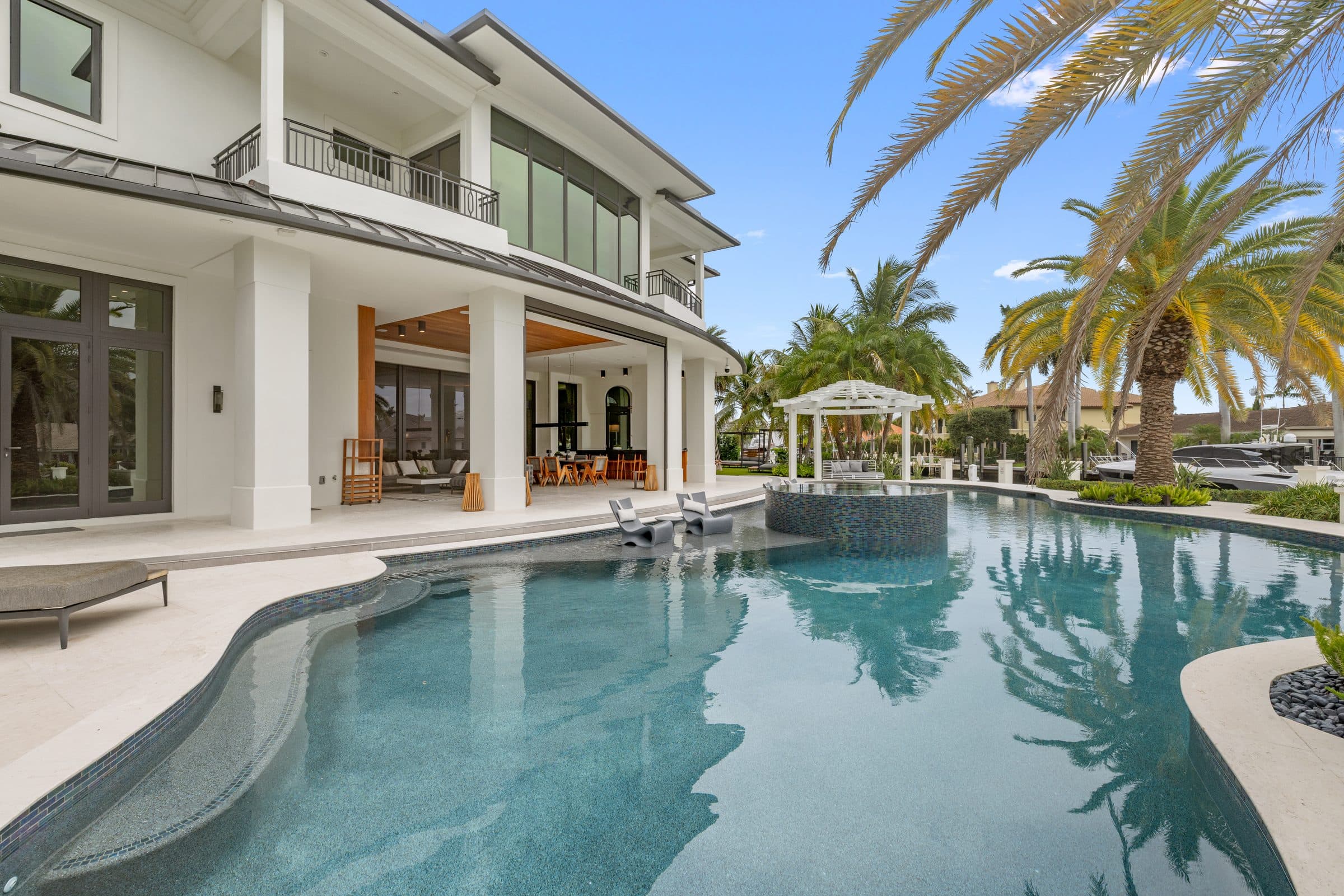 A modern South Florida residence managed through Bittencourt Home Software